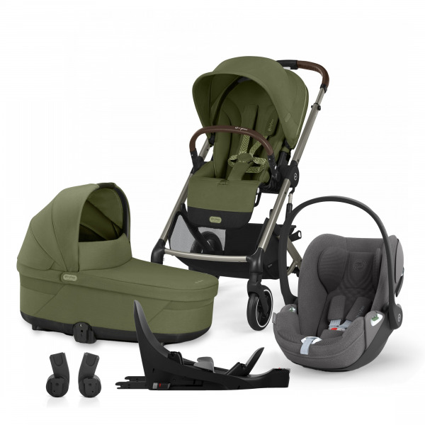 CYBEX Gold Balios S LUX 4in1 - Moss Green/Mirage Grey